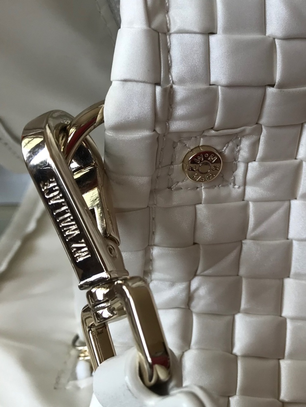 MZ WALLACE CREAM MEDIUM BOX TOTE - Picture 15 of 16
